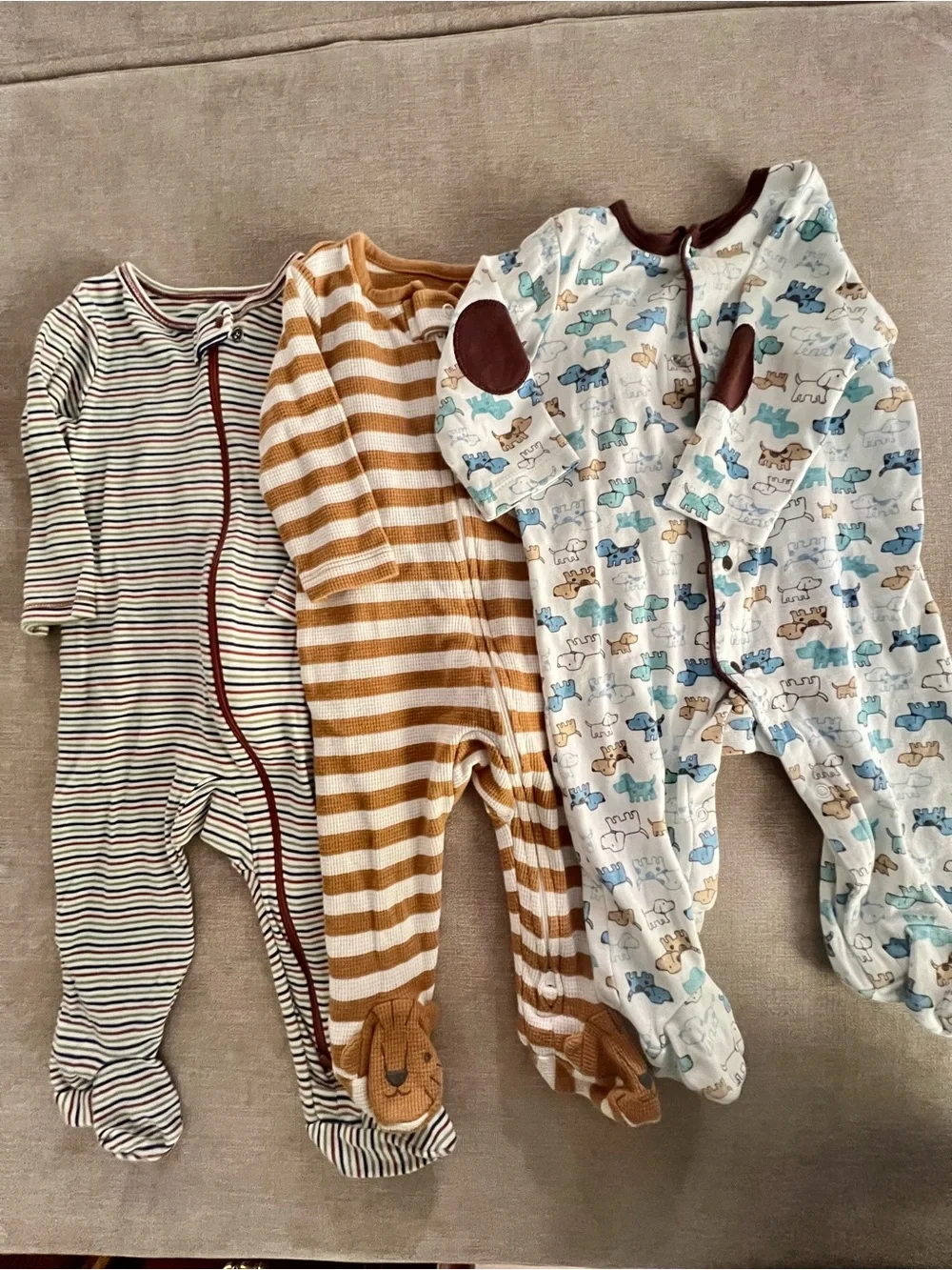 Nike Gray Sweatshirt with Mixed Baby Clothing Set in Blue, Gray, Green, Brown